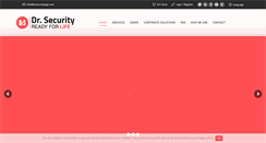 Desktop Screenshot of drsecurityapp.com