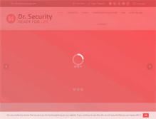 Tablet Screenshot of drsecurityapp.com